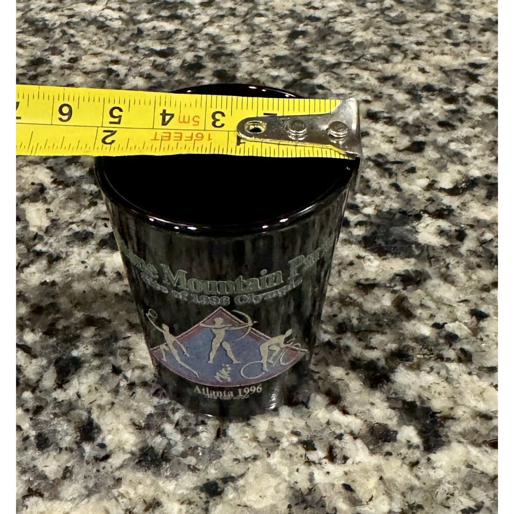 Stone Mountain Park commemorating the 1996 Atlanta Olympic Games Shot Glass - Picture 6 of 6